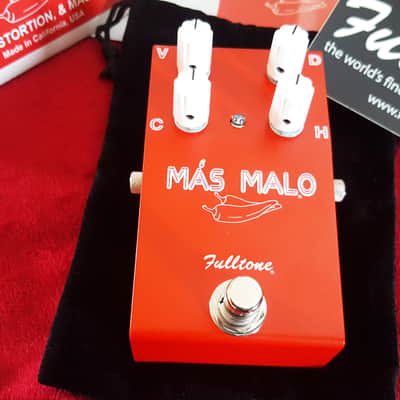 (MINT) Fulltone Mas Malo Distortion / Fuzz 2010s - Red image 3