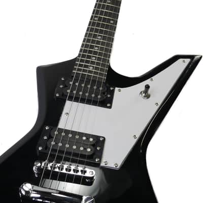 Zenison ELECTRIC GUITAR Black 6 String Right Handed Hard Rock Heavy Metal Style image 4