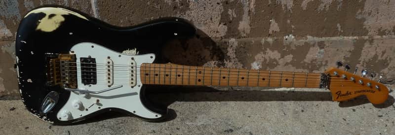 Fender 1979 Stratocaster Floyd Rose Humbucker Maple Neck USA