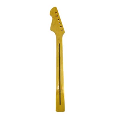Electric Guitar Neck Replacement Maple Neck with Rosewood Fingerboard, Black Binding image 2