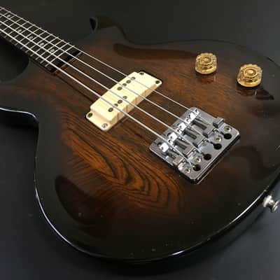 Aria Pro II CSB-450 Cardinal Series Bass Medium Scale early 80s Thru-neck Brown image 6