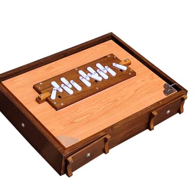 SHRUTI BOX~BIG SIZE (16" X 12" X 3")~13 NOTES~440Hz~MANTRA~CHANT~YOGA~WITH BAG image 9