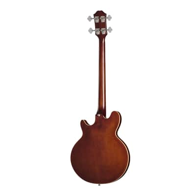 Epiphone Jack Casady Fretless Bass Aged Royal Tan - Semi-Acoustic Bass image 2