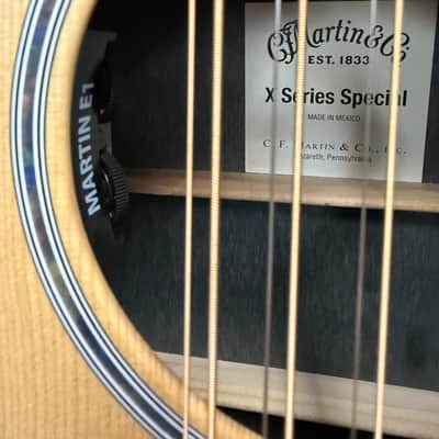 Martin DC-X2E Special Edition Brazilian HPL 12- string Acoustic Cutaway Electric Guitar 2025 - Natural   w/Soft bag. New! image 15