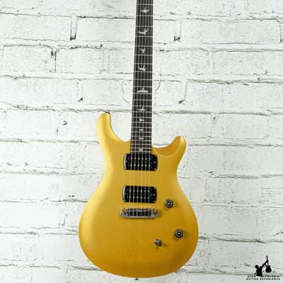 PRS SE CE24 Standard Metallic Gold Satin Stoptail w/ Bag image 3