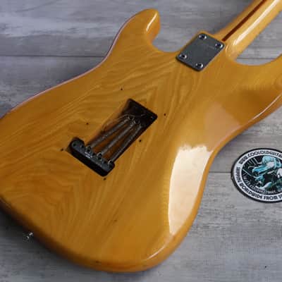 1980 Yamaha Japan SR500S Super Rock'n Roller Stratocaster (Natural) image 9