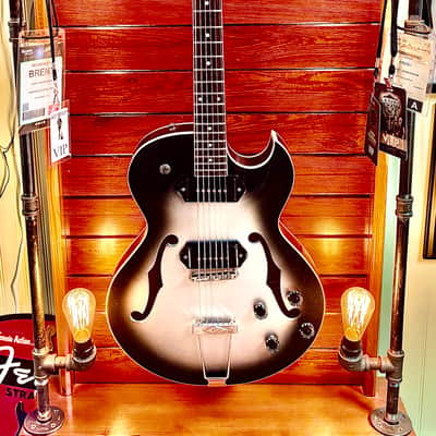 Heritage H525 hollow body USA KALAMAZOO ES125 ES225 p90s LOLLAR 2014 - Silverburst image 15
