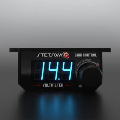 Stetsom Universal Bass Knob Gain Control 4 in 1 / Voltmeter / On+Off Switch / Converter image 3