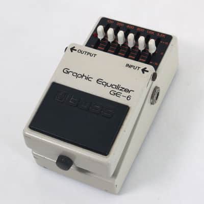Boss GE-6 Graphic Equalizer | Reverb