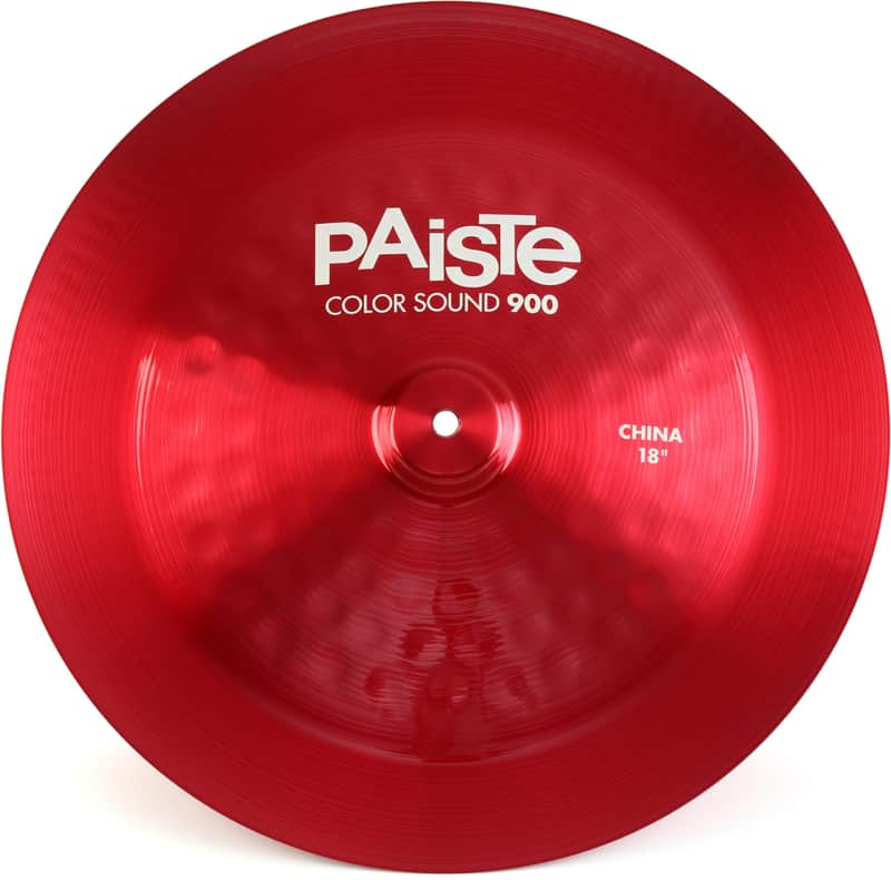 Mint Paiste Color Sound 900 Red 18" China Cymbal image 1