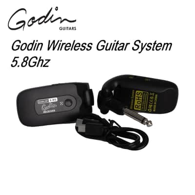 Godin #052936 - Wireless Guitar System 5.8Ghz Rechargeable Digital Transmitter and Receiver Set image 4
