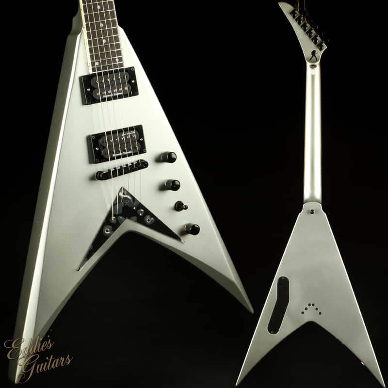 2023 - Kramer Dave Mustaine Vanguard Silver Metallic image 1
