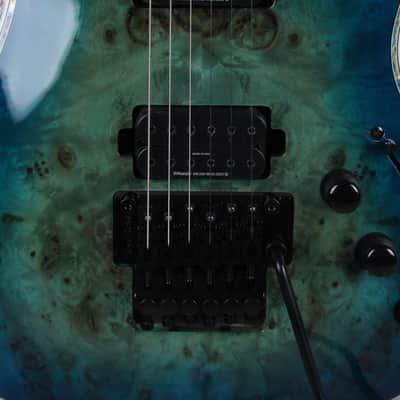BC Rich Shredzilla Prophecy Archtop Electric Guitar w Floyd Cyan Blue IN STOCK! image 5