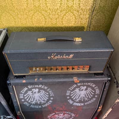 Marshall 1966  JTM 45 no reissue Echter Alter Marshallamp VINTAGE 1966 - schwarz image 2