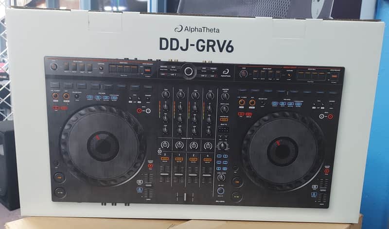 AlphaTheta DDJ-GRV6 2024 - Black image 1