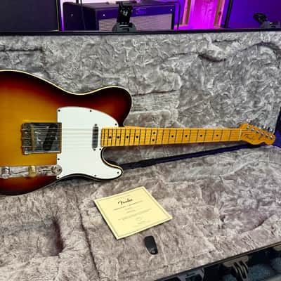 Fender American Ultra Telecaster 2021, upgraded with lollar pickups, stainless steel frets and brass saddles image 1