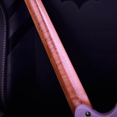 Strandberg Guitars Classic 6 w/ flame maple neck - Lilac Sparkle Gloss image 10