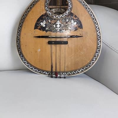 Bruno Klemm. Mandolina. Year 1890 Mandolin. image 1
