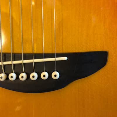 Yamaha APX-3 Thinline Acoustic Electric Guitar Cherry Sunburst image 9