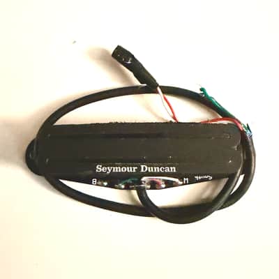 Seymour Duncan STHR-1 Hot Rails Tele Pickup Set 2010s - Black/Chrome image 1
