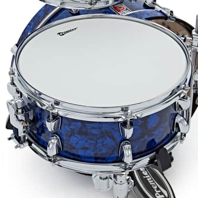 Premier Artist Heritage Series Four-Piece 20 Inch Birch Drum Shell Pack Blue Pearl PAH20-4SPBPW image 6