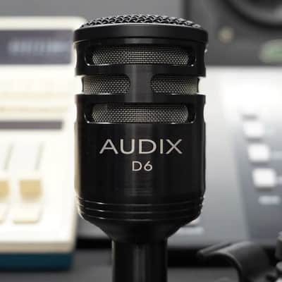 Audix D6 Dynamic Kick Drum Microphone 2010s - Black image 2
