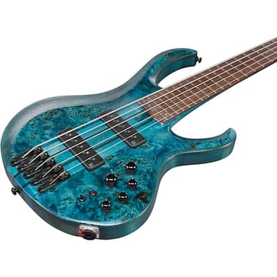 Ibanez BTB945L BTB Standard 5-String Bass - Cosmic Blue Low Gloss image 6