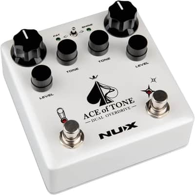 Mint NUX NDO5 Ace of Tone Dual Overdrive Guitar Effects Pedal image 1