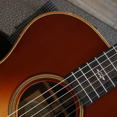 Unplayed! 2019 Taylor 712e-N 12 Fret Nylon Acoustic Guitar Sunburst + OHSC image 3
