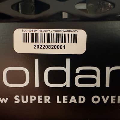 Soldano SLO-100 Custom Shop 2-Channel 100-Watt - Serial #1 - Salt & Pepper image 8