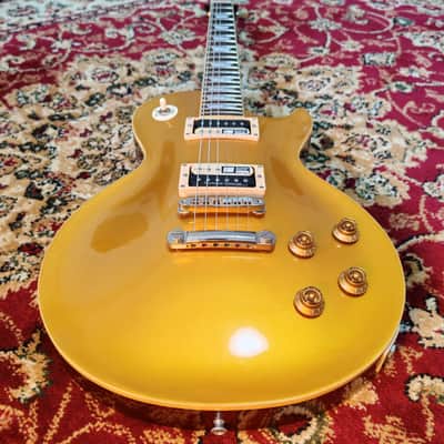 ESP Edwards Les Paul Gold Top E-LP-STD w/ Seymour Duncan PU, Japan MIJ image 10