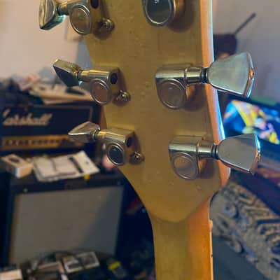 El Degas 3-pickup 'lawsuit' Les Paul Custom, 1970's - Gloss Natural image 5