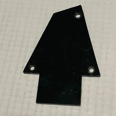 2000's Indonesian Ibanez RG & S Series Electric Guitar Black Truss Rod Cover 1 Ply image 2
