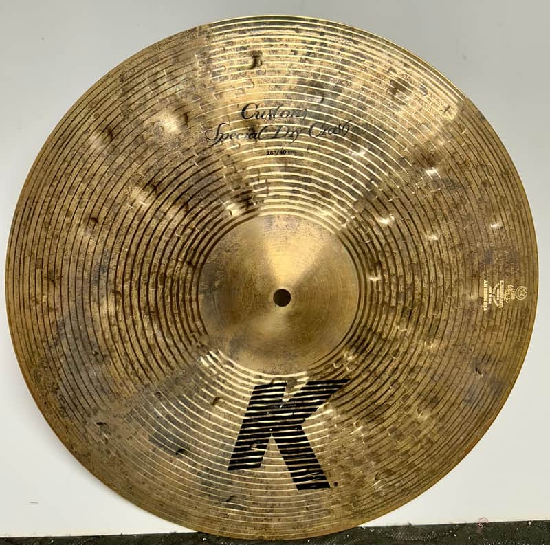 Zildjian 16" K Custom Special Dry Crash Cymbal 2017 - Present - Raw / Traditional - NOS - 877 grams image 1