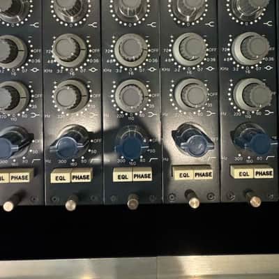 AMS Neve 8 Channel rack with 8 x 1073 (2000s - Blue) and Road Case Package image 9