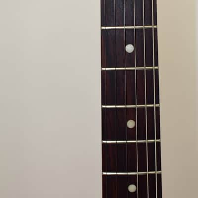 2022 Fender Kurt Cobain Jag-Stang Left-Hand Electric Guitar, Rosewood Fingerboard, Fiesta Red w/ Bag image 4