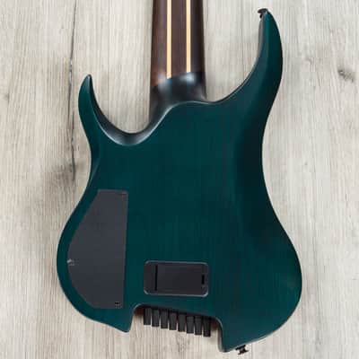 Legator Ghost G8FX Headless Multi-Scale 8-String Guitar, Fishman Fluence, Galaxy image 4
