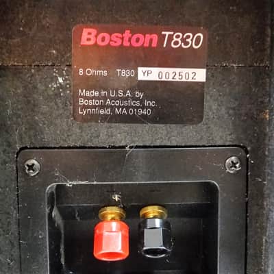 Boston Acoustics T830 Speaker Towers image 10