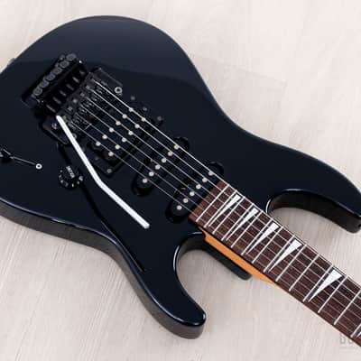 1990s Charvel 610-SL SSH Short Scale Superstrat Black w/ Floyd