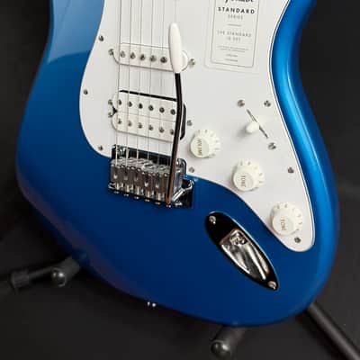 Fender Standard Stratocaster HSS Electric Guitar Aqua Marine Metallic (238) image 4