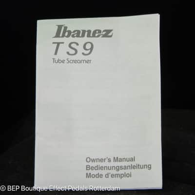 Ibanez TS-9 Tube Screamer early 90's s/n 208365 with TA45558P op amp made in Japan image 16