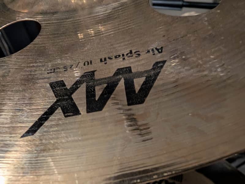 10" Sabian Air Splash Cymbal EFX Effect AAX 2010s - Brilliant image 1
