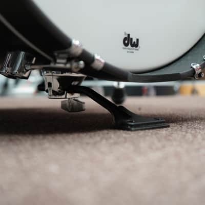 PDP / DW Concept Maple Classic series | Ebony Stain Oil | 18"  Bass Drum w/ Mount, BD Lift, Pillows image 3