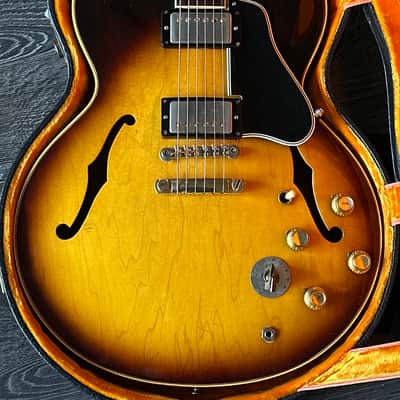 1964 Gibson ES-345TD Sunburst with Original Case Vintage with CITES image 1