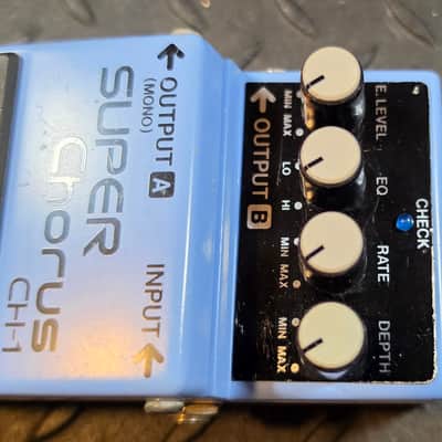 Boss CH-1 Super Chorus (Blue Label) Blue LED image 3