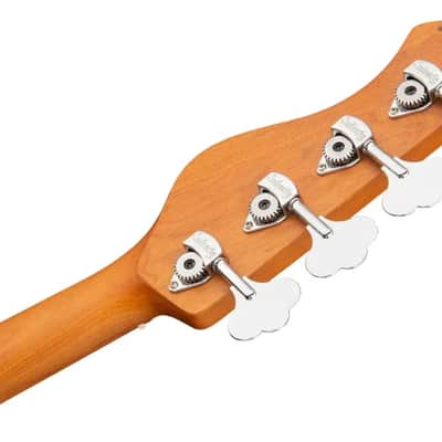 Sadowsky MetroExpress 24-Fret Modern Bass, Morado Fingerboard, 4-String - Solid Candy Apple Orange Metallic High Polish image 8