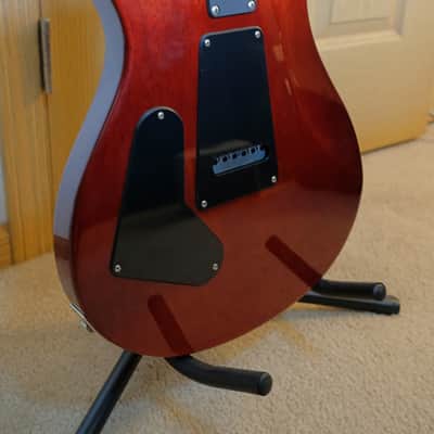PRS CE 24 '21 - Fire Red Burst with Floyd Trem Stop + Hard Case image 7