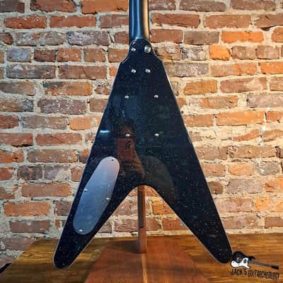 Nepco Guitars USA Made V-Style Electric Guitar (2023 - Galactic Sparkle) image 12