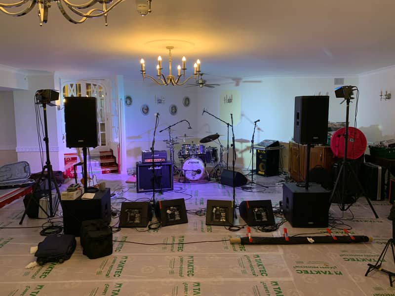 Band PA System & Desk (FBT / Allen & Heath) Full System With Lighting & Monitors image 1