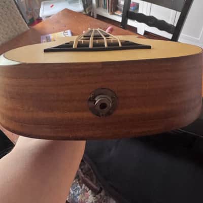 Oscar Schmidt OUB500K Comfort Series Bass Ukulele with Electronics 2010s - Natural image 6